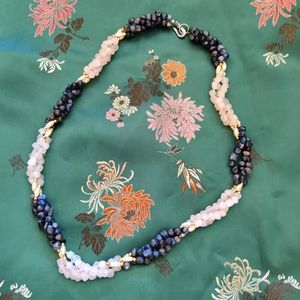 Sodalite and Rose Quartz Necklace